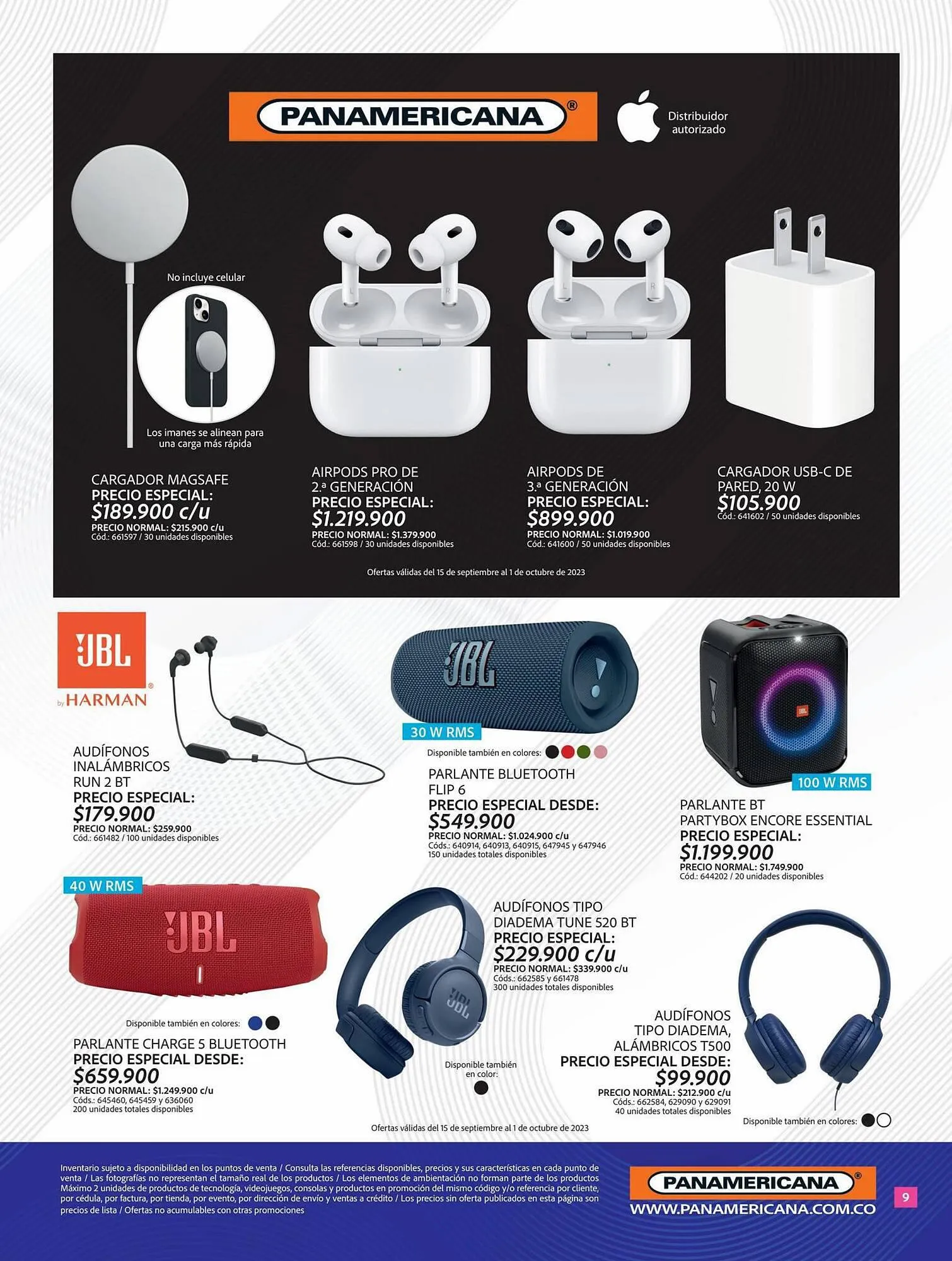 Catalogo de Catálogo Panamericana 19 de septiembre al 1 de octubre 2023 - Pag 9