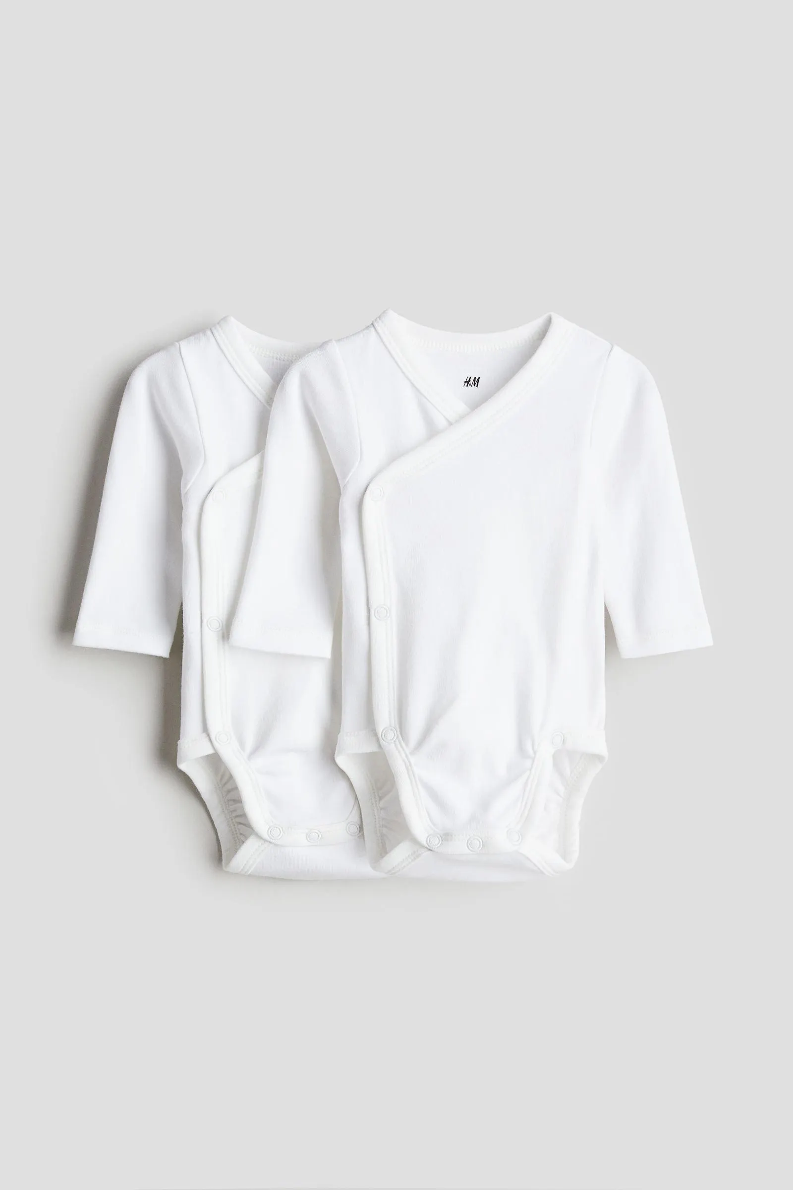 Pack de 2 bodies de frente cruzado