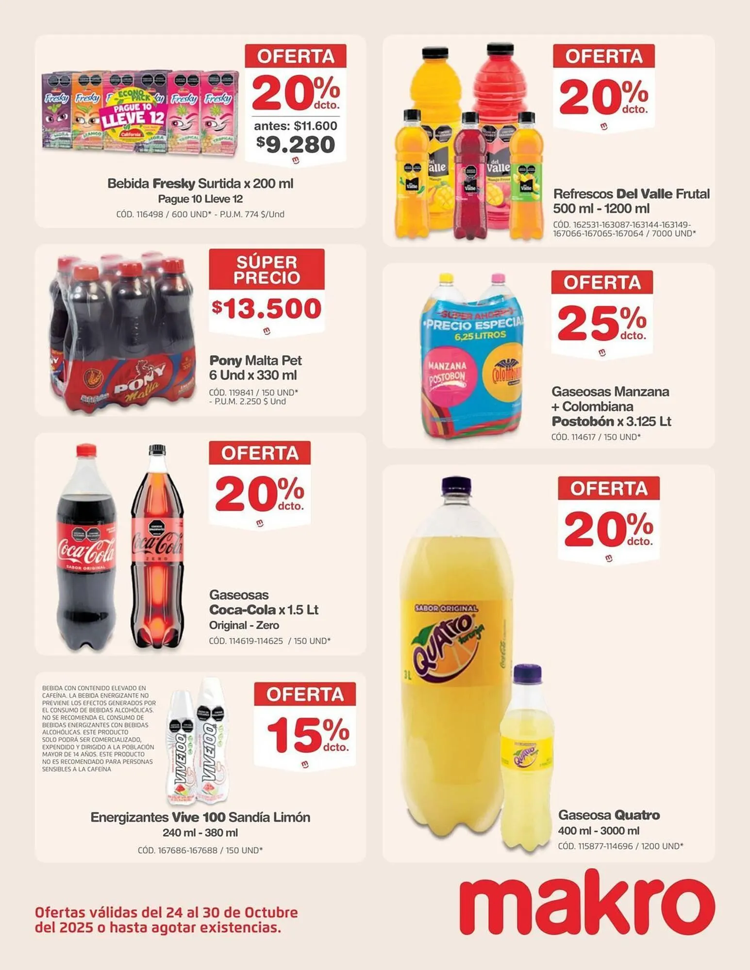 Catalogo de Catálogo Makro 25 de octubre al 8 de noviembre 2025 - Pag 19