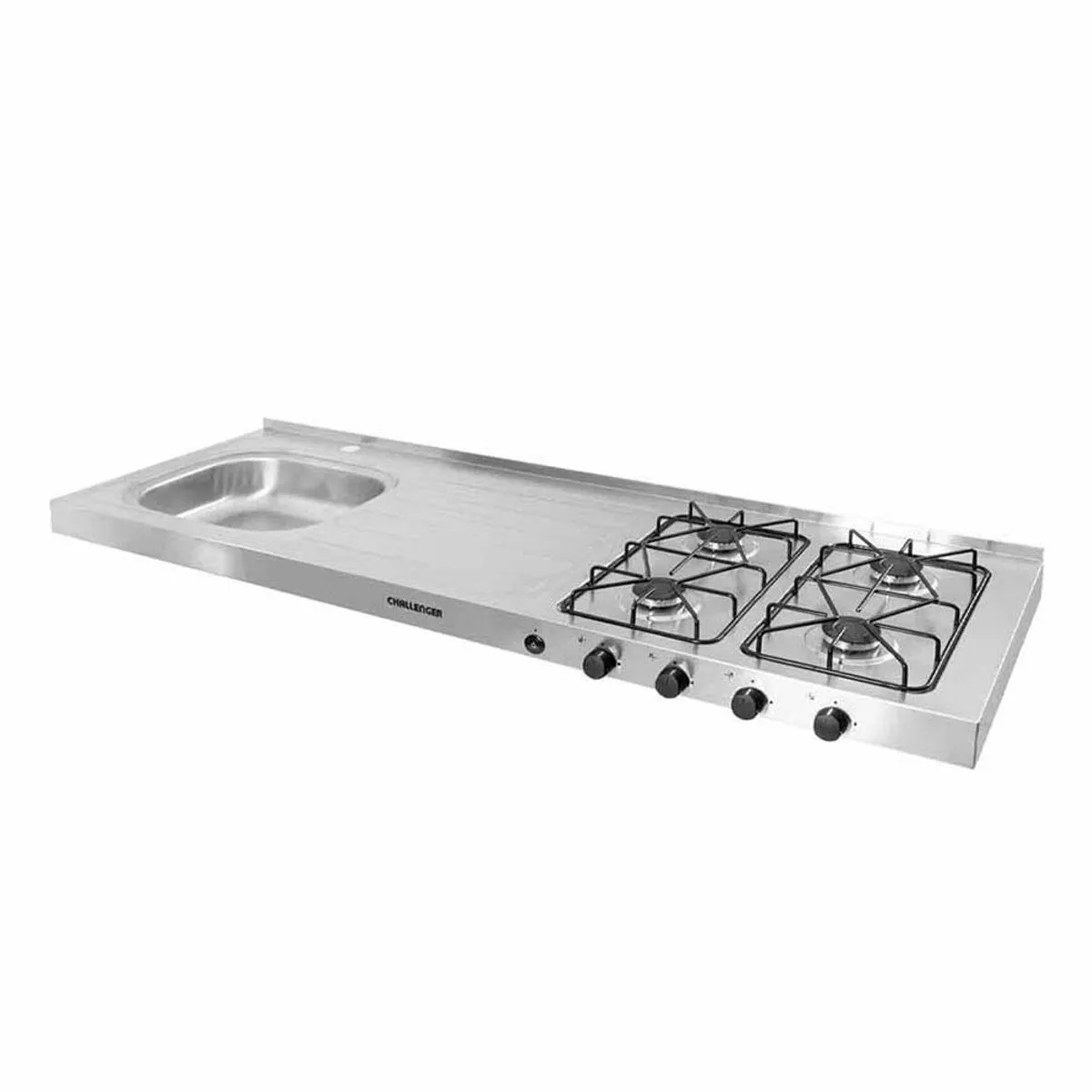 Meson izq 150cm acero inox mi 1154 Derecha Acero