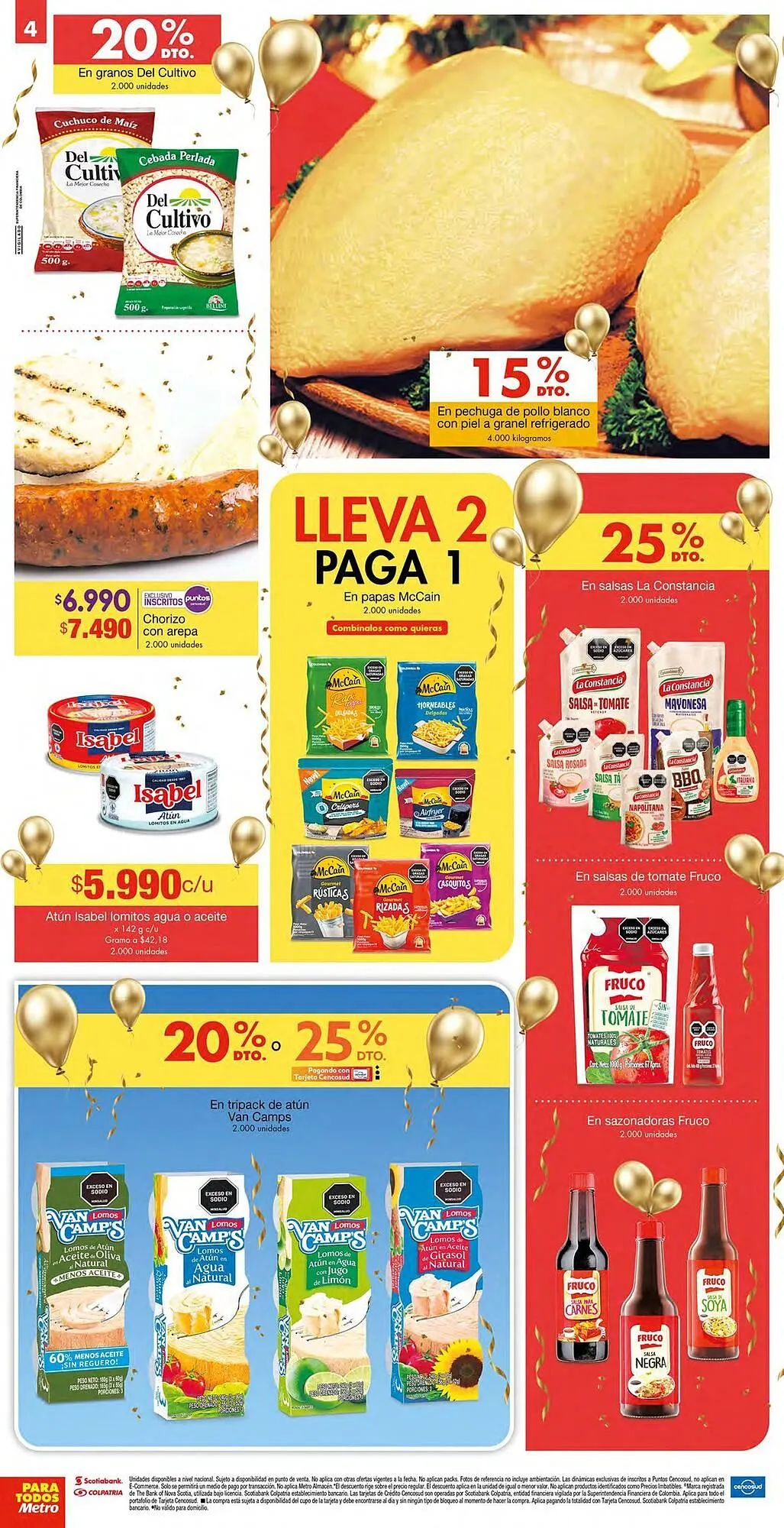 Catalogo de Catálogo Metro 27 de junio al 30 de junio 2025 - Pag 4