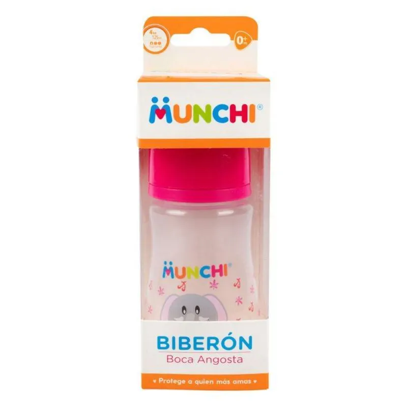 Tetero Munchi Decorado X 4 Onzas