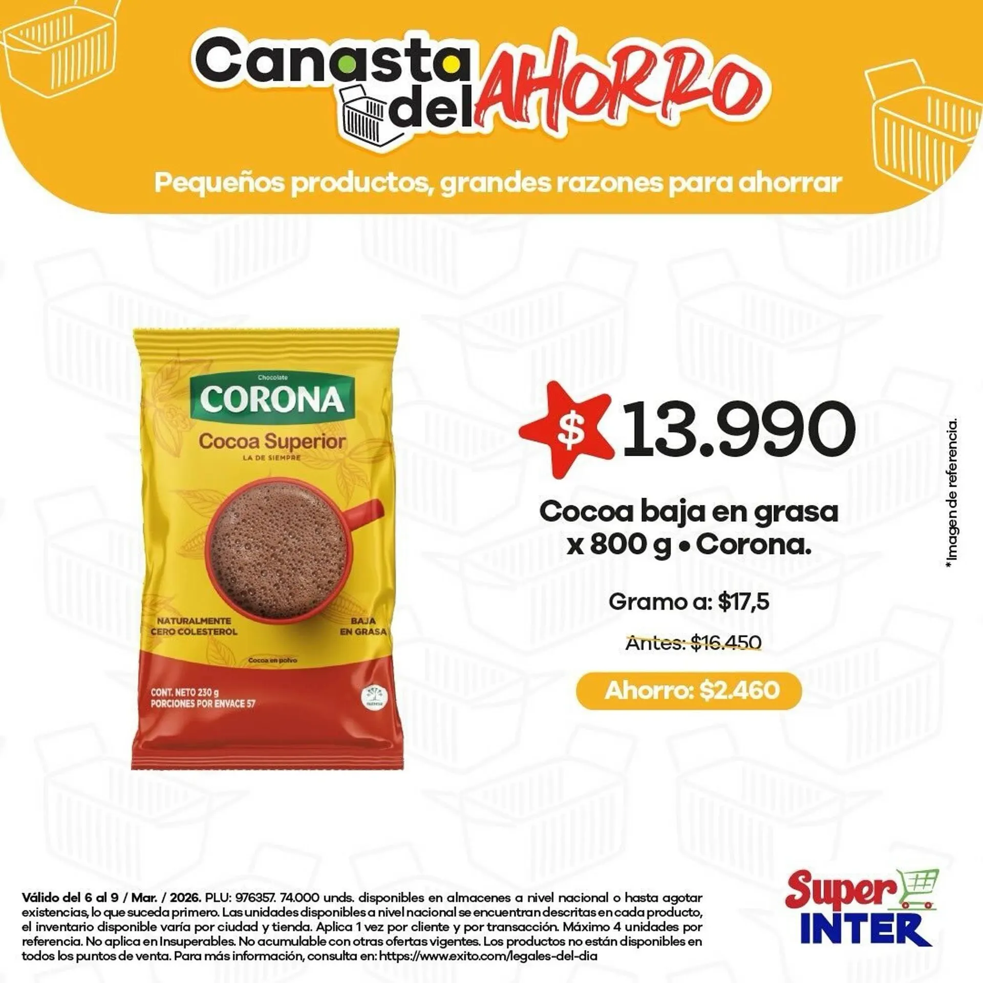 Catalogo de Catálogo Super Inter 6 de marzo al 9 de marzo 2026 - Pag 4