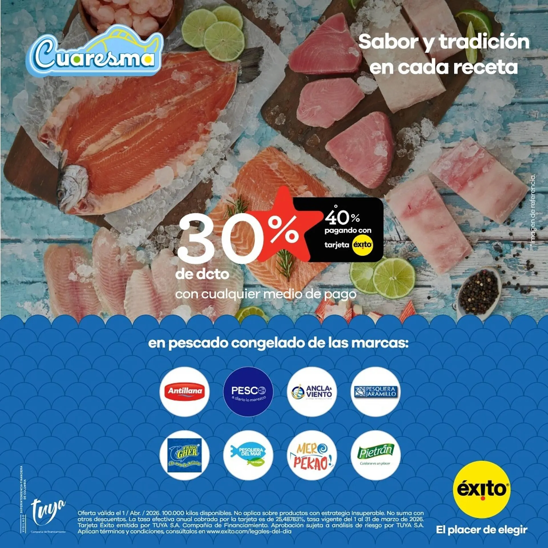 Catalogo de Catálogo Éxito 1 de abril al 1 de abril 2026 - Pag 1