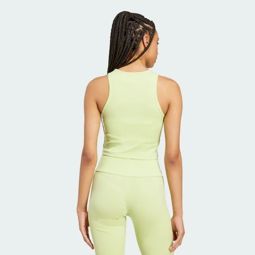 Camiseta sin Mangas Essentials Acanalada