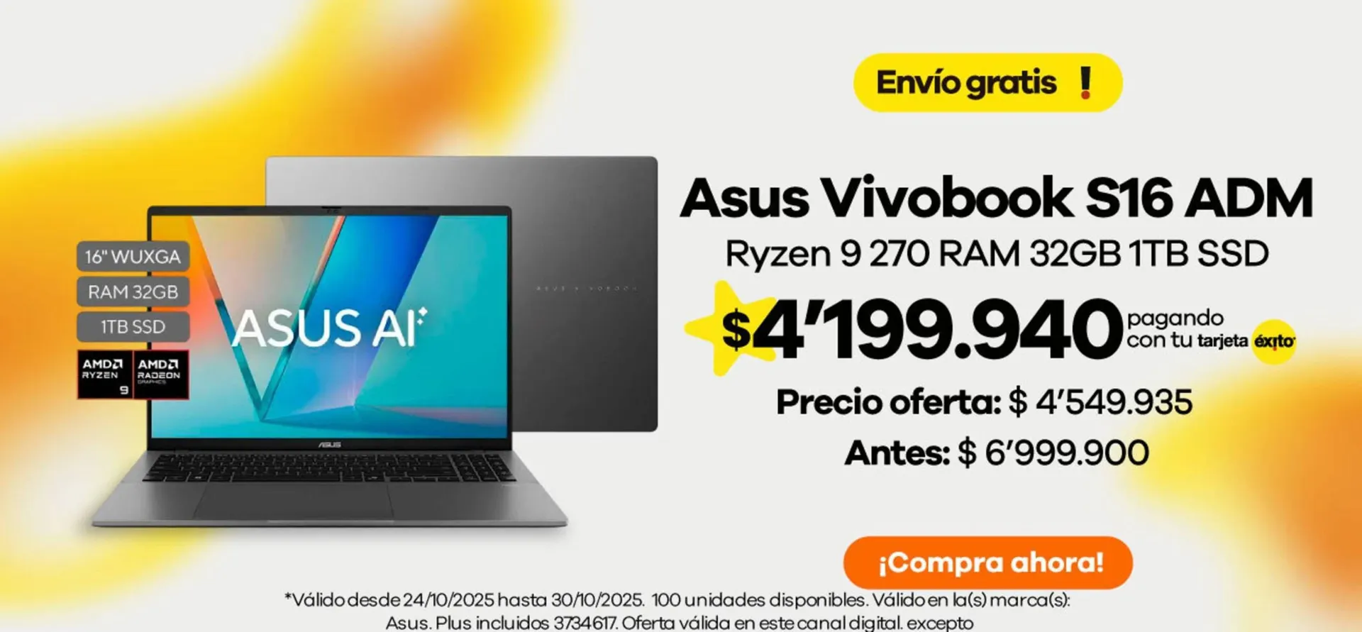 Catalogo de Catálogo Éxito 29 de octubre al 23 de noviembre 2025 - Pag 9