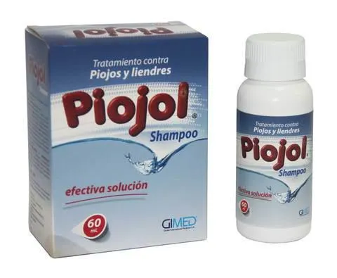 Piojol (cipermetrina) Shampoo Frasco X 60 Ml