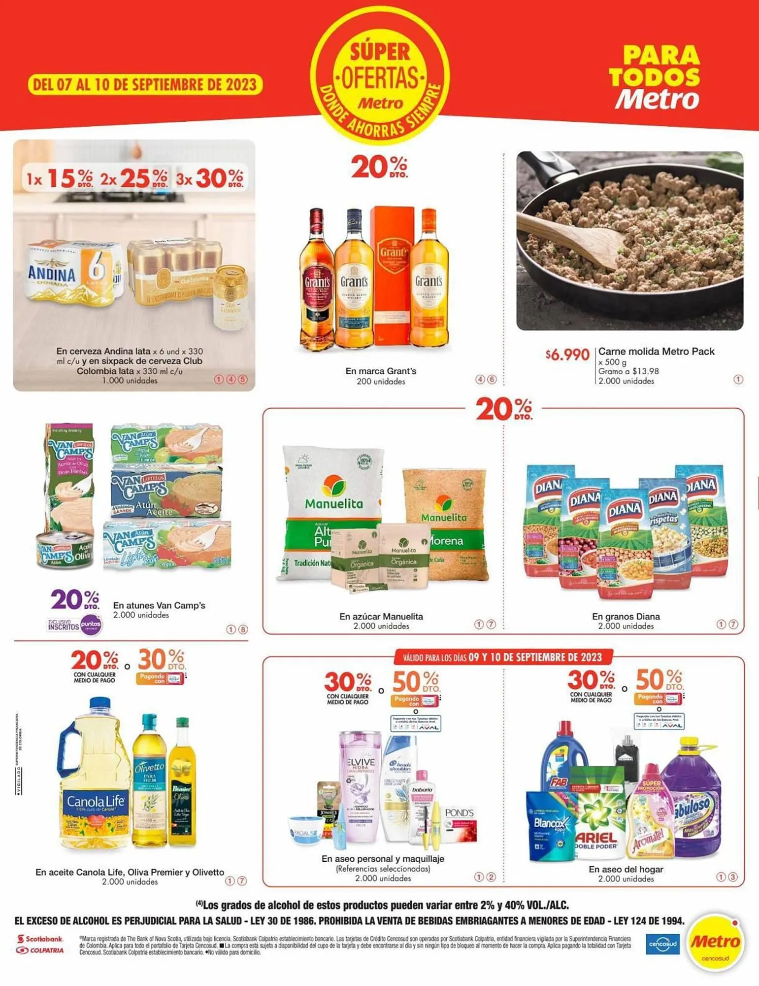 Catalogo de Catálogo Metro 7 de septiembre al 10 de septiembre 2023 - Pag 1