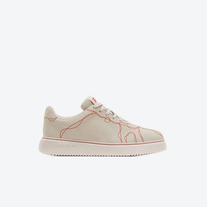 Tenis Casuales Mujer Camper Td5p Crudo