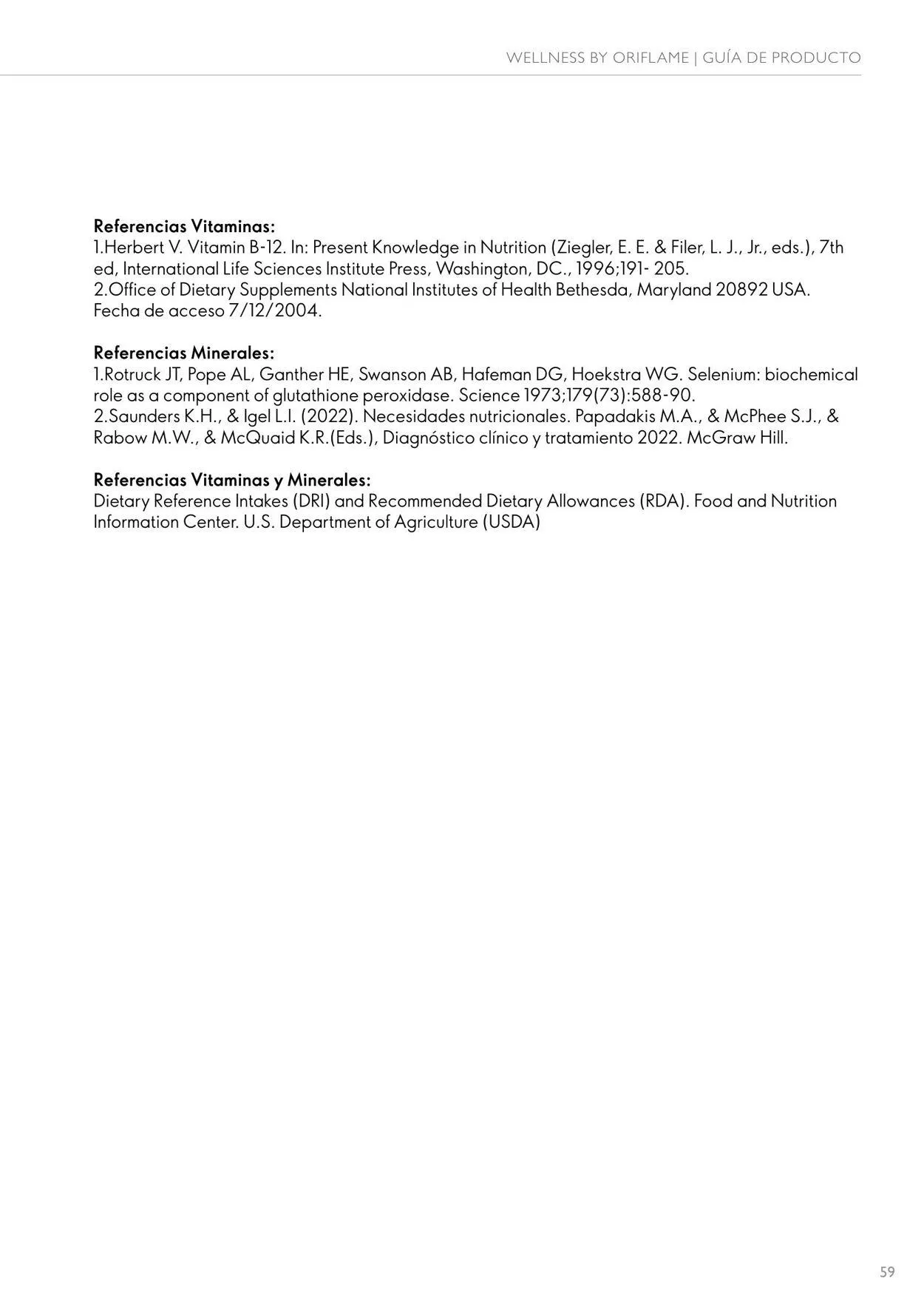 Catalogo de Oriflame 1 de marzo al 31 de diciembre 2023 - Pag 59