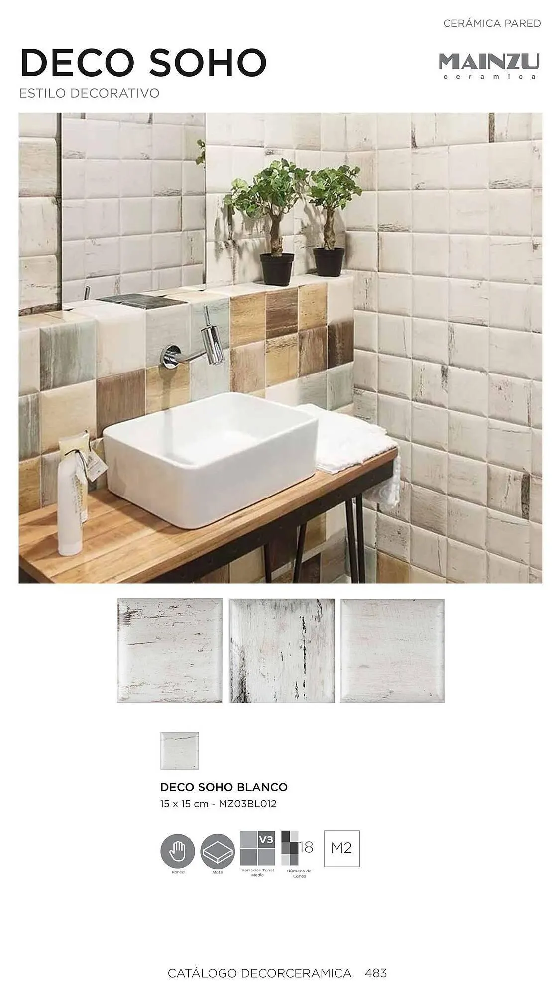 Catalogo de Catálogo Decorceramica 6 de noviembre al 6 de mayo 2025 - Pag 483