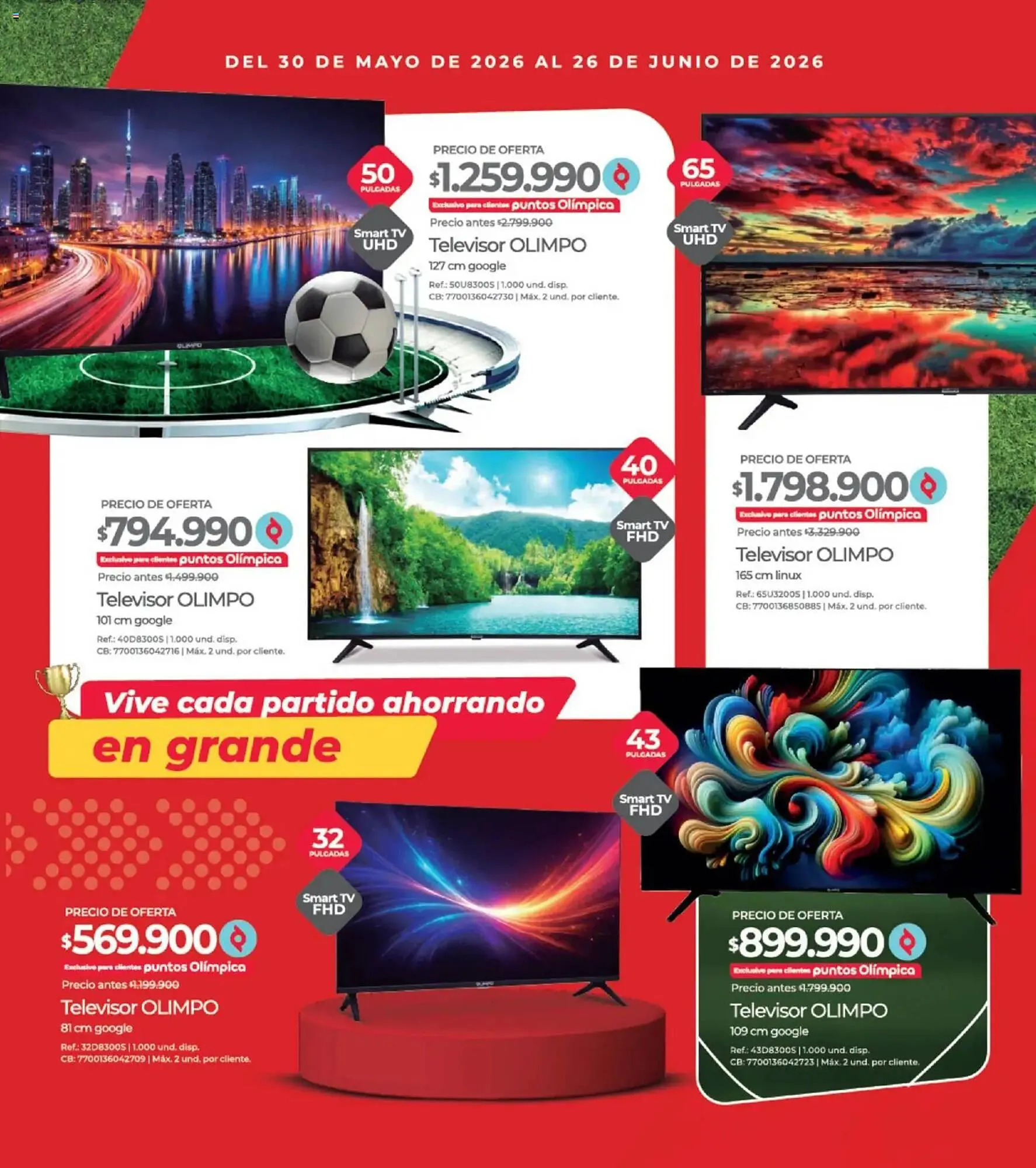 Catalogo de Catálogo Olímpica 30 de mayo al 26 de junio 2026 - Pag 3