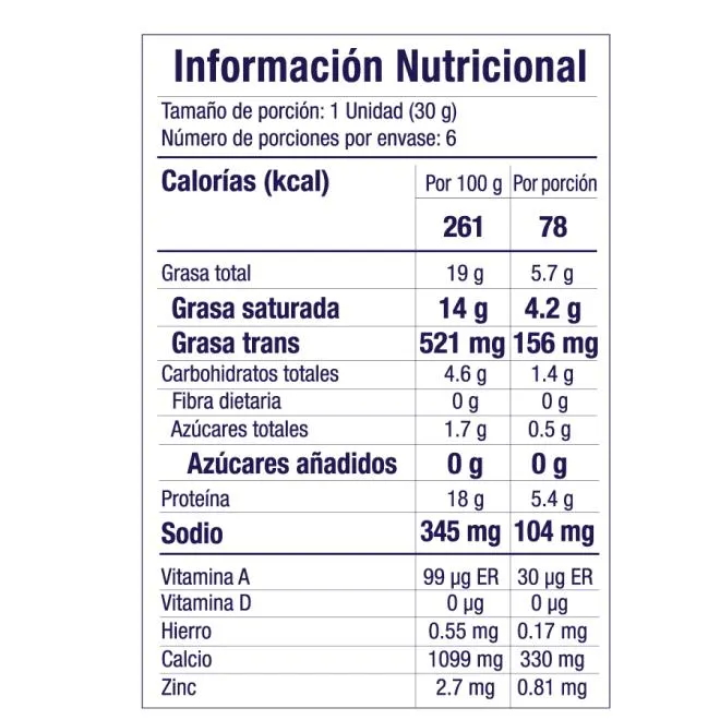 Queso Finesse Snack x6 Und 30 g