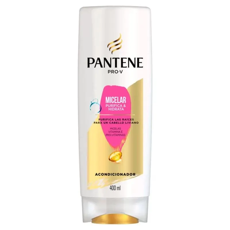 Acondicionador Pantene Pro-V Micelar Purifica Y Hidrata X 400Ml