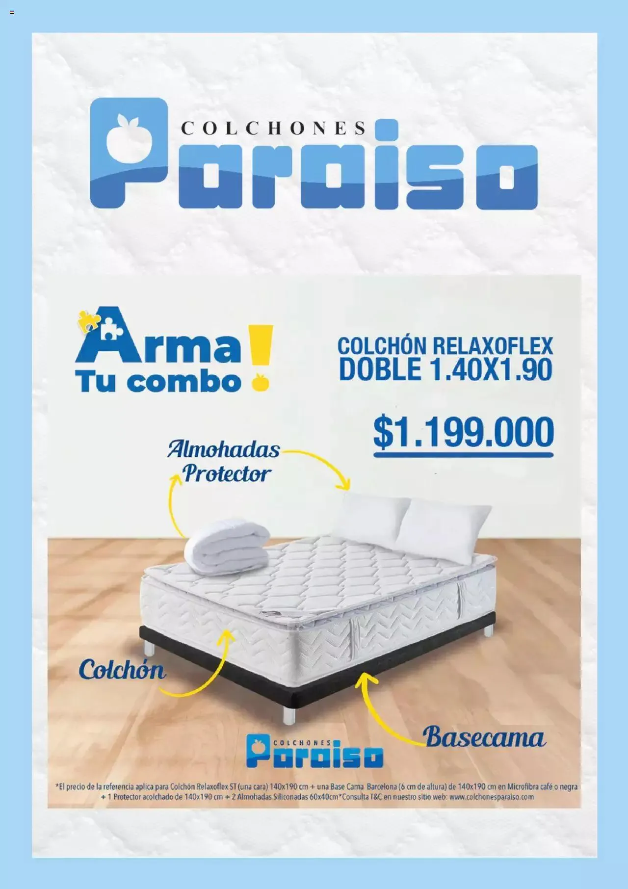Catalogo de Colchones Paraiso - Promociones 2 de marzo al 31 de diciembre 2024 - Pag 5