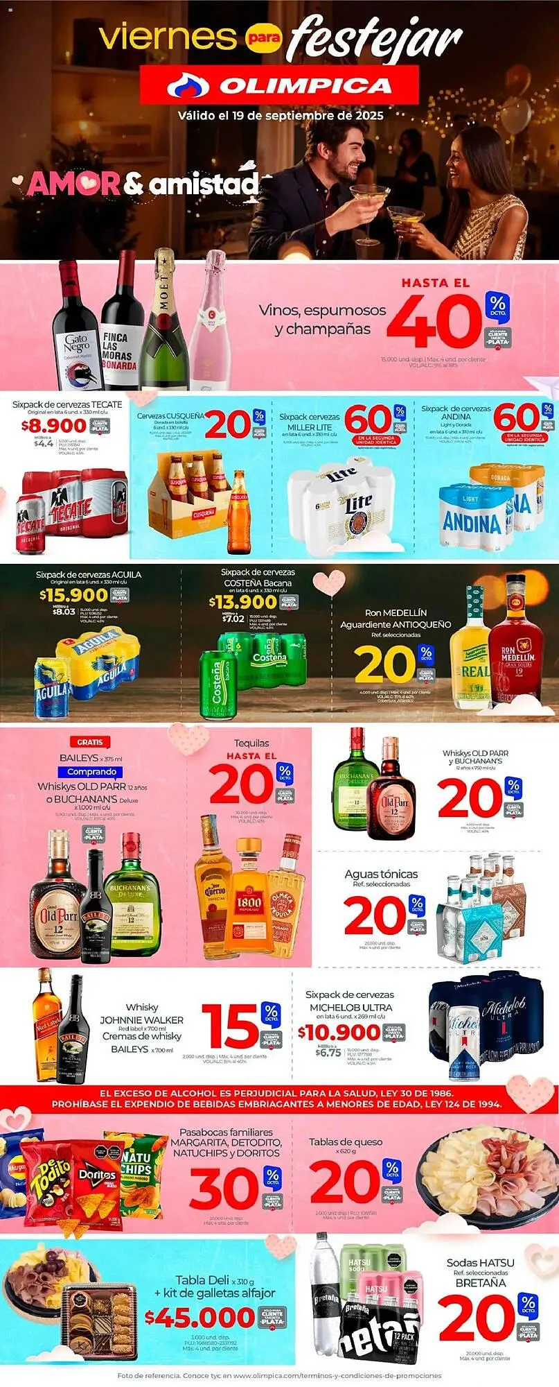 Catalogo de Catálogo Olímpica 19 de septiembre al 19 de septiembre 2026 - Pag 1