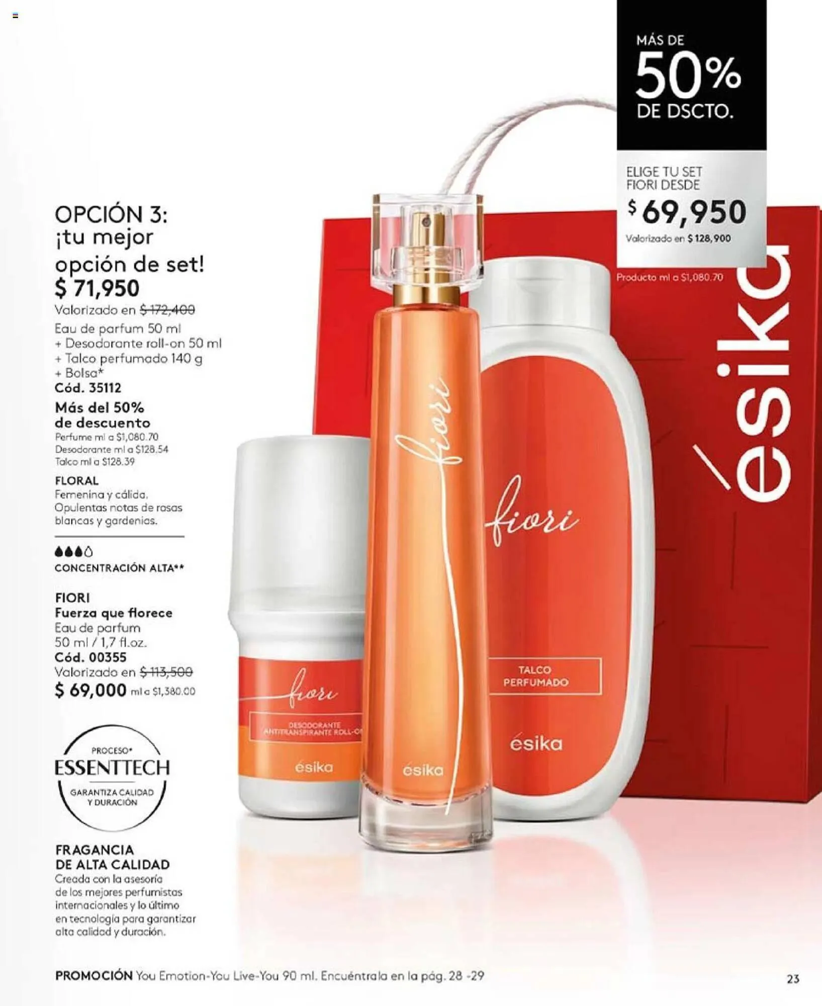 Catalogo de Catálogo Ésika 1 de diciembre al 31 de diciembre 2023 - Pag 23