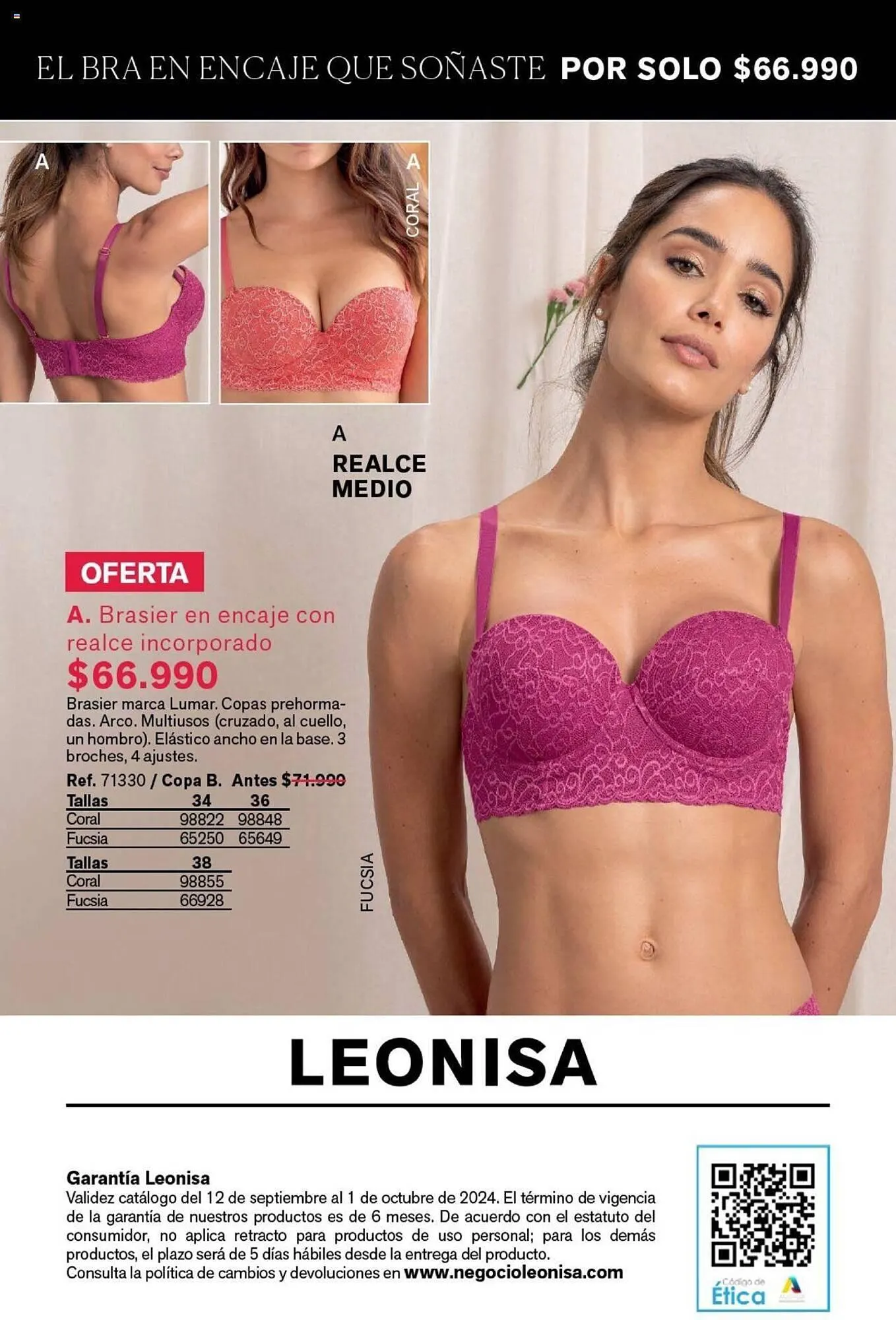Catalogo de Catálogo Leonisa 12 de septiembre al 1 de octubre 2024 - Pag 64