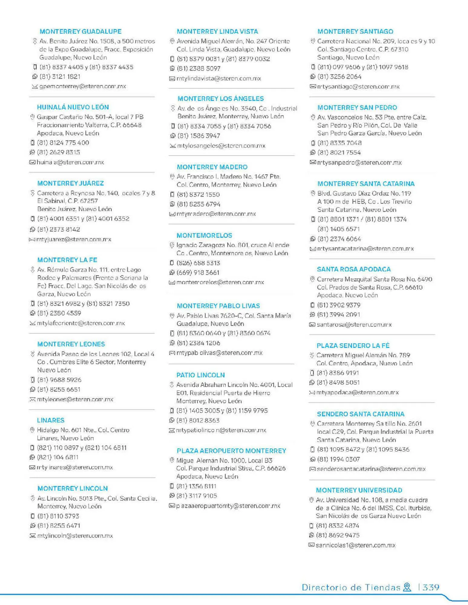 Catalogo de Catálogo Steren 2 de febrero al 5 de septiembre 2023 - Pag 359