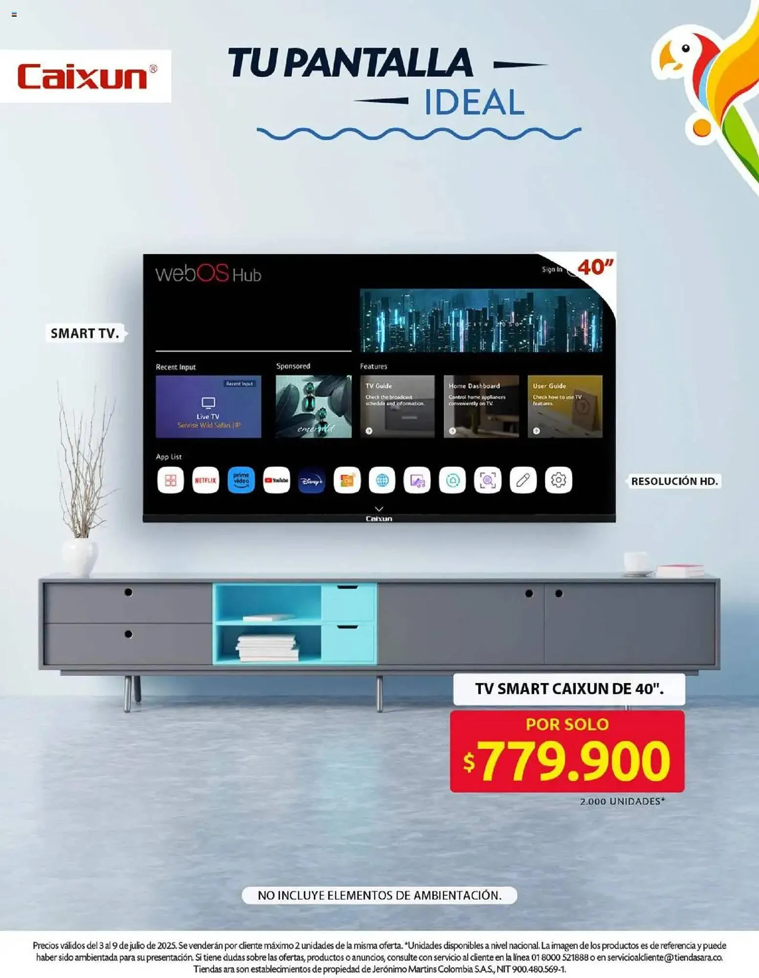 Catalogo de Catálogo Ara 3 de julio al 9 de julio 2025 - Pag 19