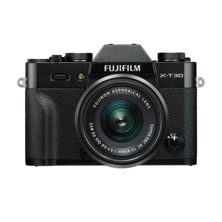 Cámara FUJIFILM X-T30II Negro + Lente XC15-45mm F3.5-5.6 OIS PZ