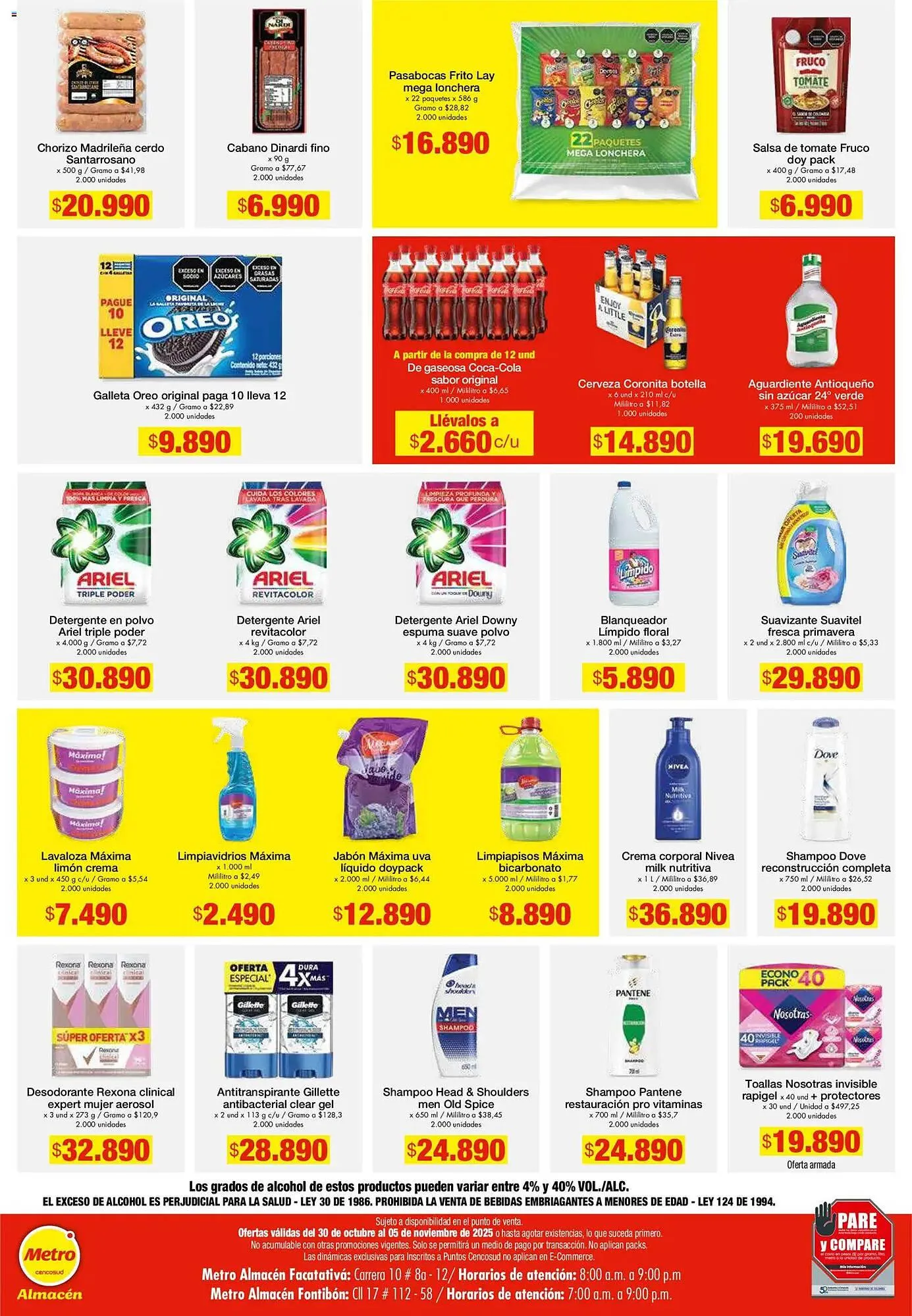 Catalogo de Catálogo Metro 30 de octubre al 6 de noviembre 2025 - Pag 2