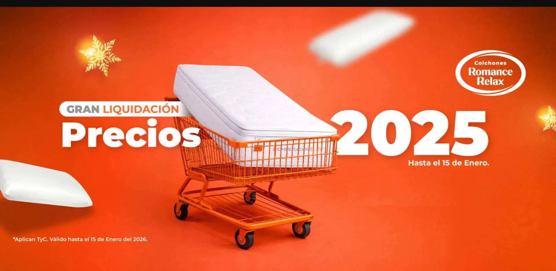 Catalogo de Catálogo Colchones Romance Relax 31 de diciembre al 15 de enero 2026 - Pag 1