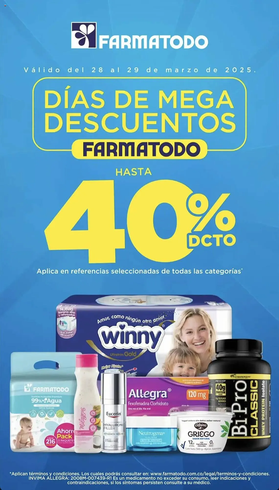 Catalogo de Catálogo FarmaTodo 28 de marzo al 29 de marzo 2025 - Pag 1