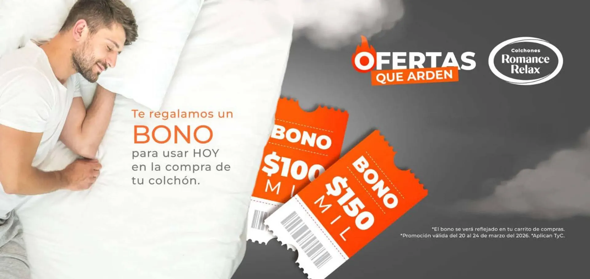 Catalogo de Catálogo Colchones Romance Relax 25 de marzo al 31 de marzo 2026 - Pag 1