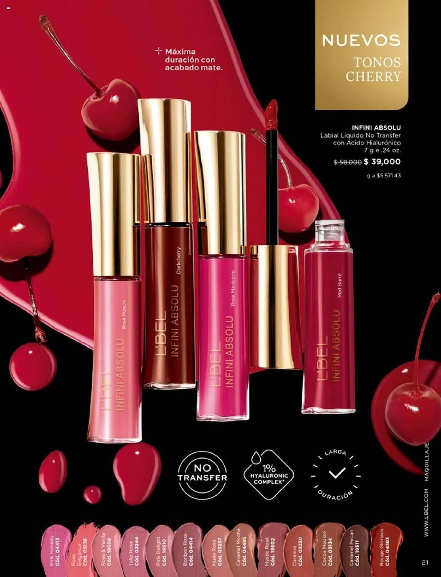 Catalogo de Catálogo L'bel 1 de agosto al 20 de agosto 2023 - Pag 21