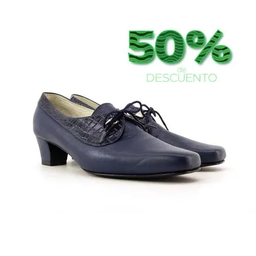 Amarrar FA1102 Tacón 3.5 Azul