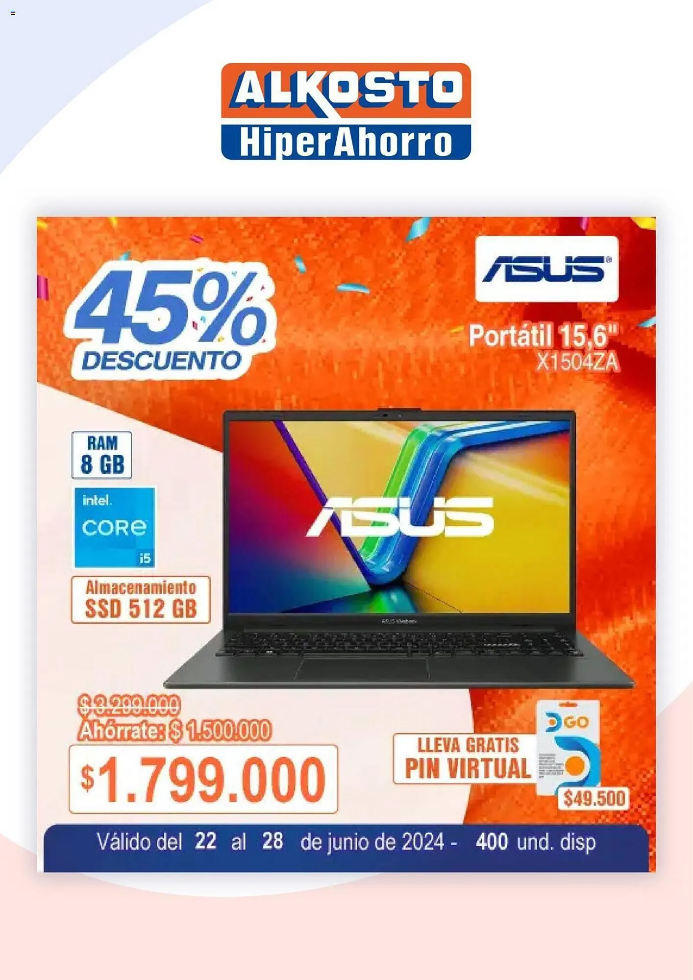 Catalogo de Catálogo Alkosto 22 de junio al 28 de junio 2024 - Pag 10