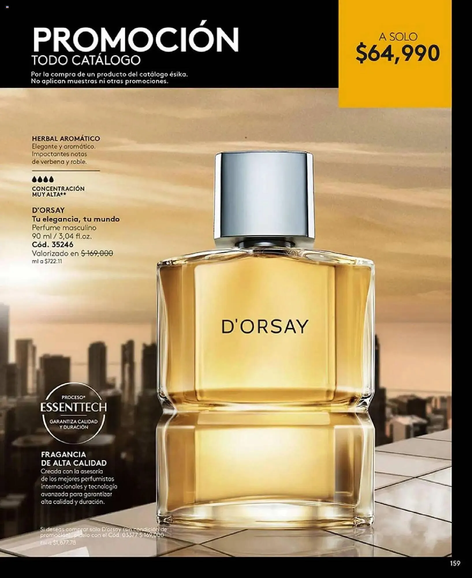 Catalogo de Catálogo Ésika 1 de enero al 31 de enero 2026 - Pag 159