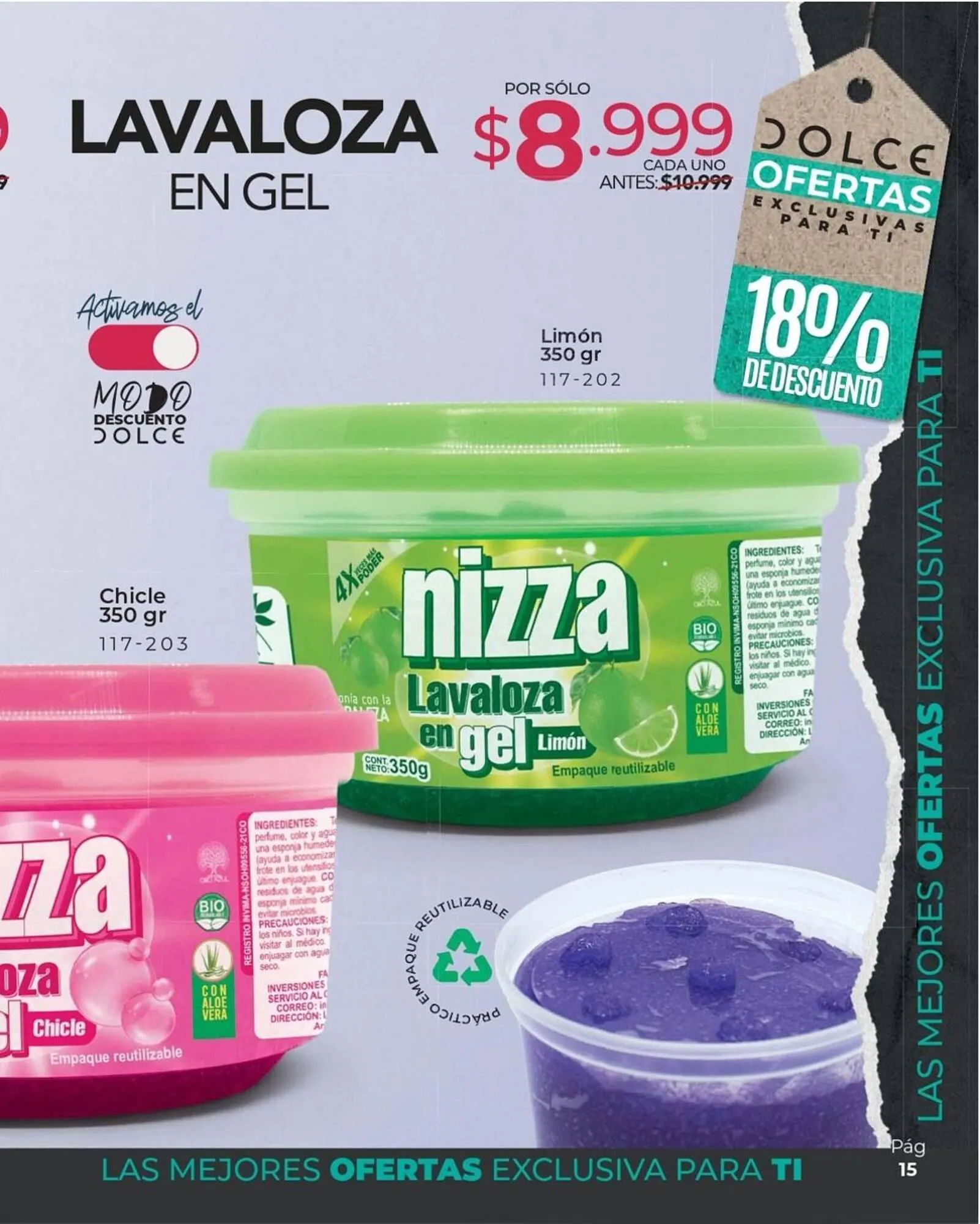 Catalogo de Catálogo Dolce Catálogos 10 de junio al 10 de septiembre 2025 - Pag 15