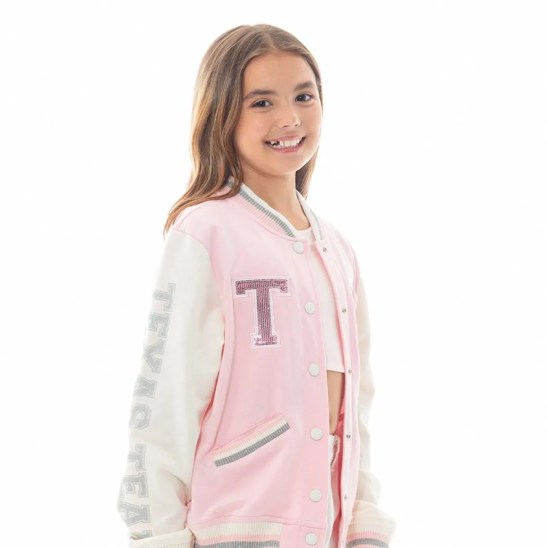 VARSITY COLLEGE JACKET FOR GIRLS