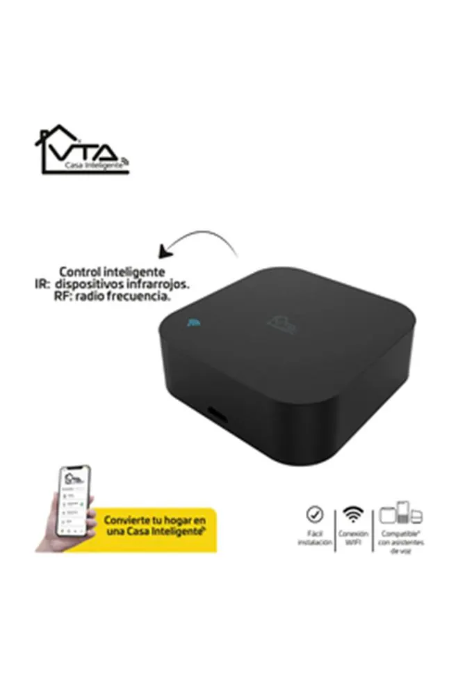 Controlador Universal de Dispositivos IR+RF VTA