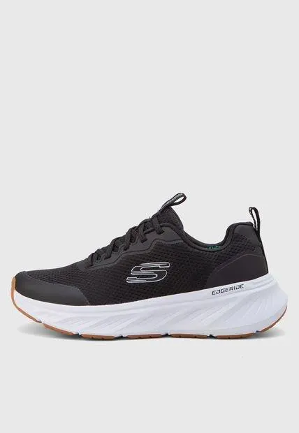 Tenis Running Negro-Blanco SKECHERS Edgeride - Rekze