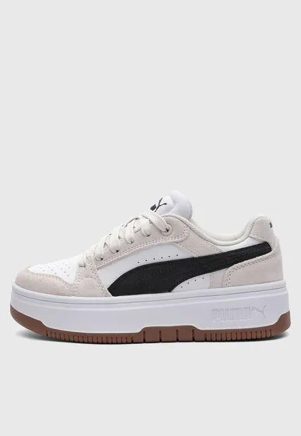 Tenis PUMA Rebound Femme Low SD Blanco