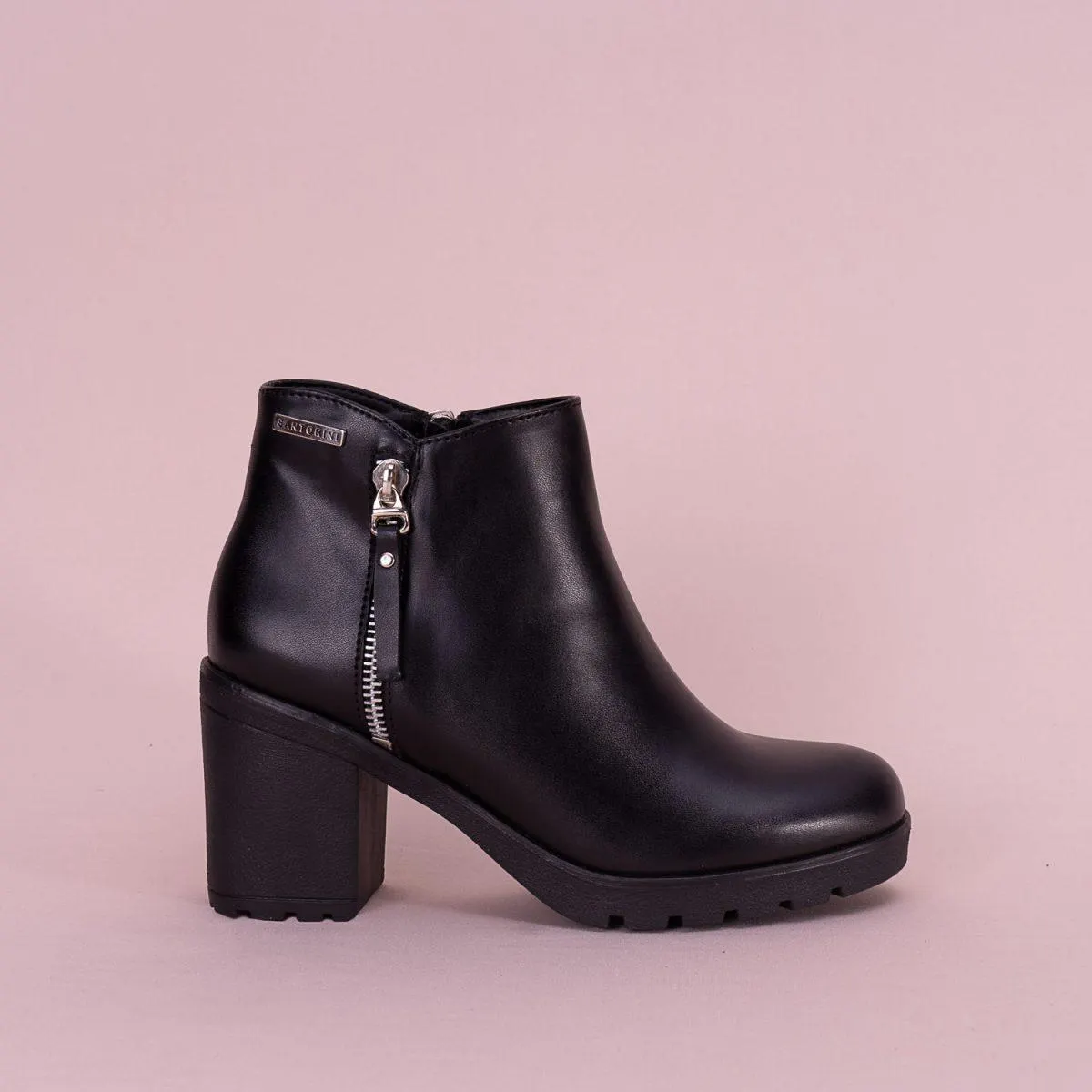 BOTINES PARA MUJER GOTA NEGRO