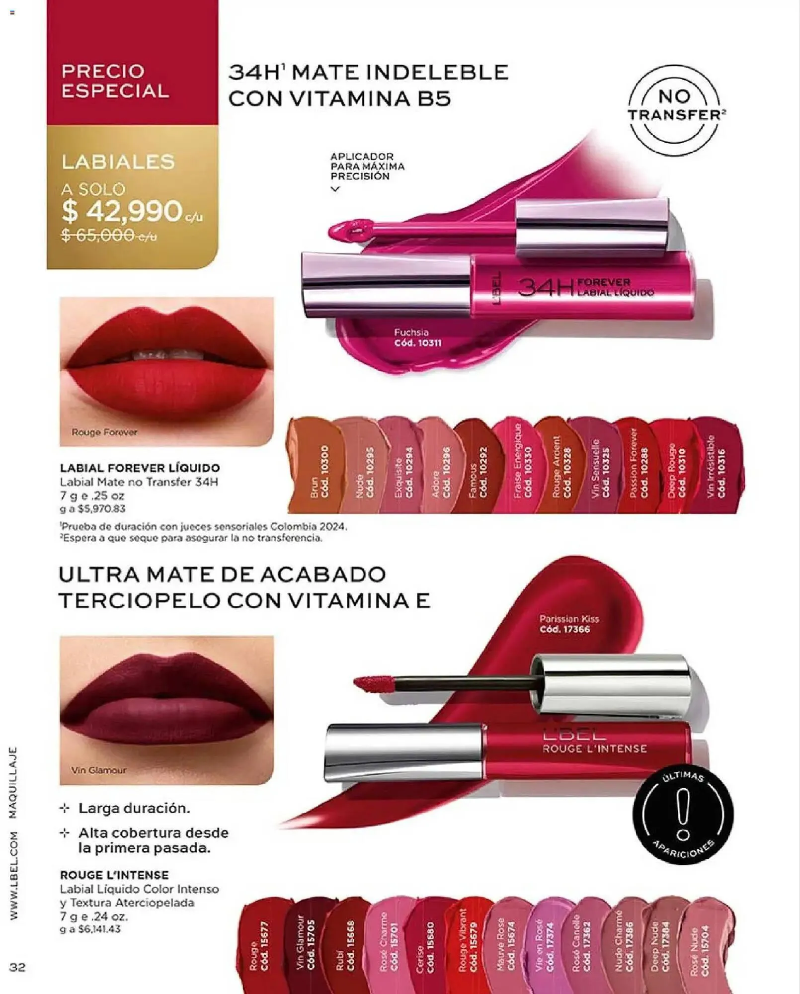 Catalogo de Catálogo L'bel 3 de noviembre al 1 de enero 2026 - Pag 32