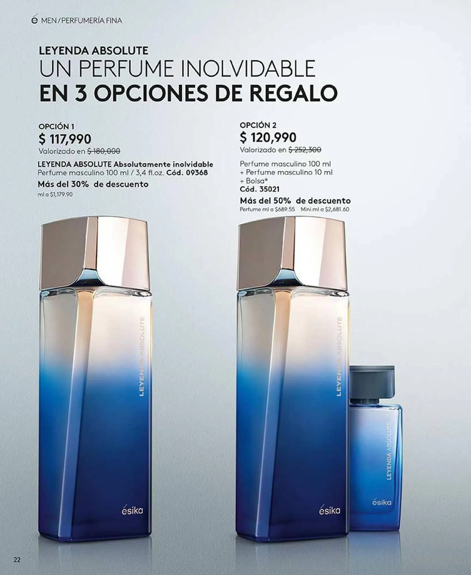 Catalogo de Catálogo Ésika 3 de octubre al 30 de noviembre 2025 - Pag 22