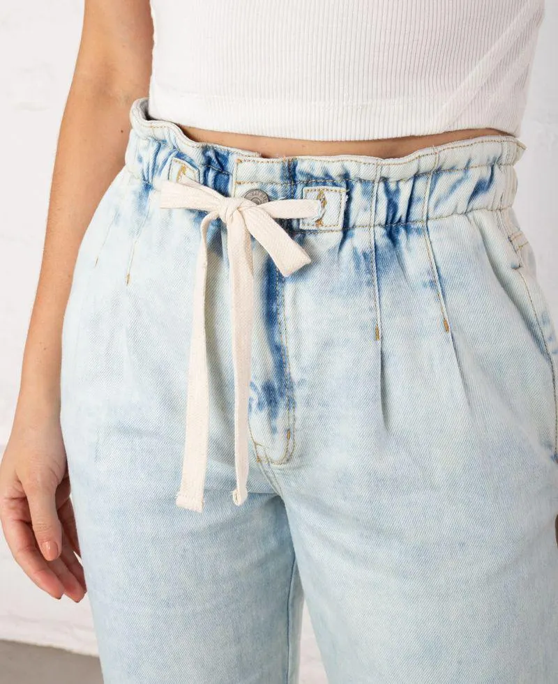 Jean claro para anudar