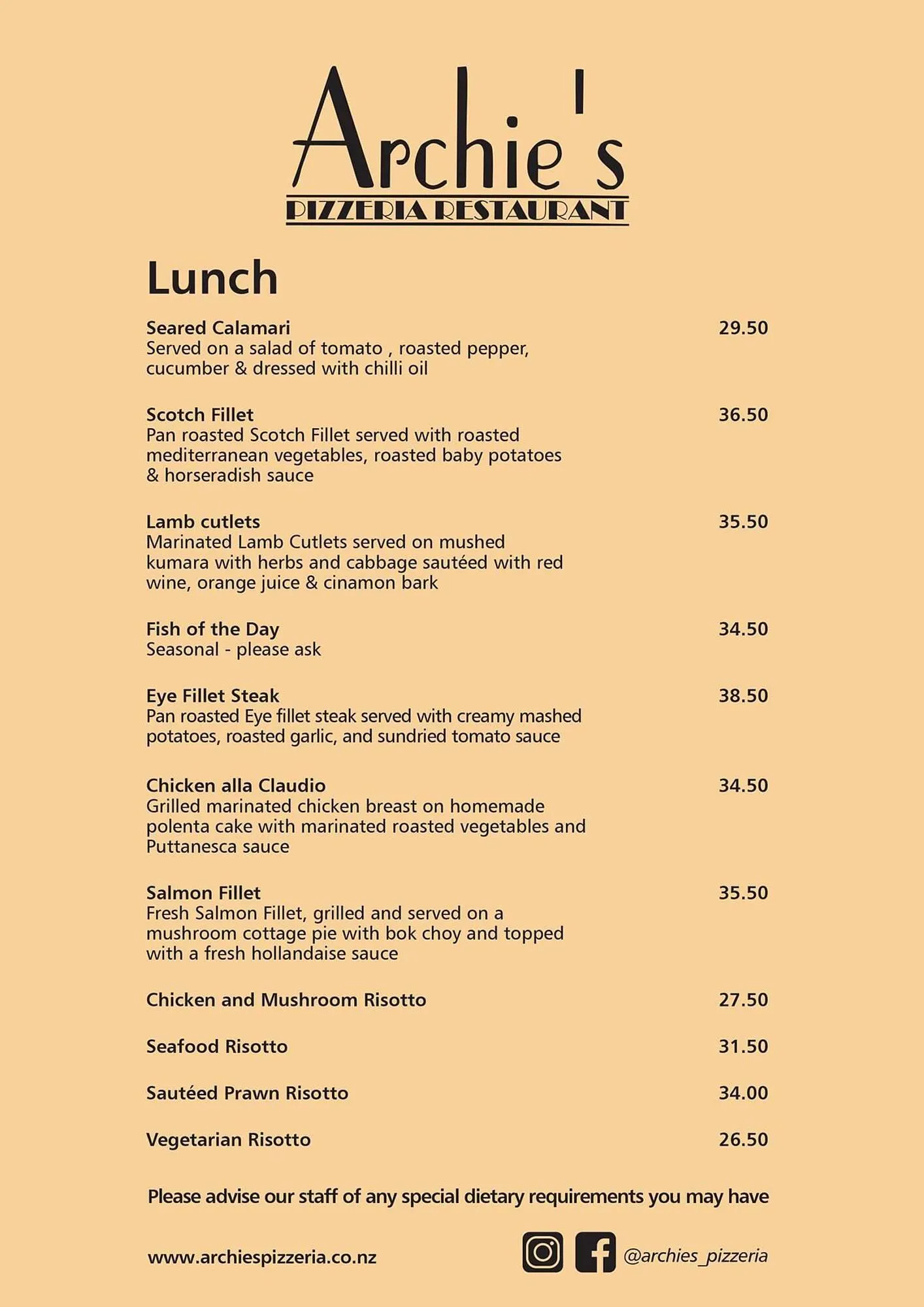 Catalogo de Catálogo Archie's Pizza 2 de febrero al 30 de abril 2024 - Pag 