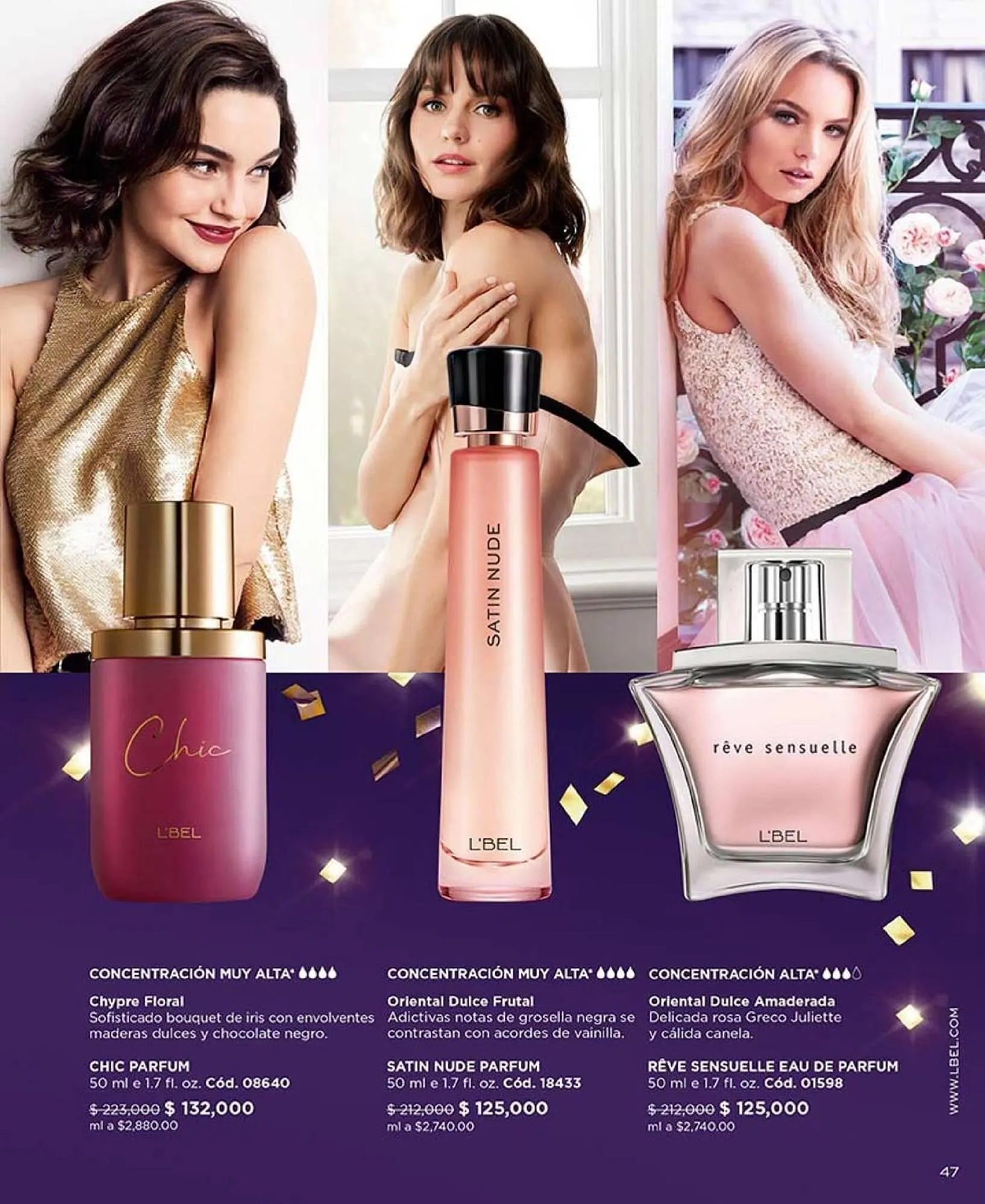 Catalogo de Catálogo L'bel 25 de marzo al 30 de abril 2025 - Pag 47