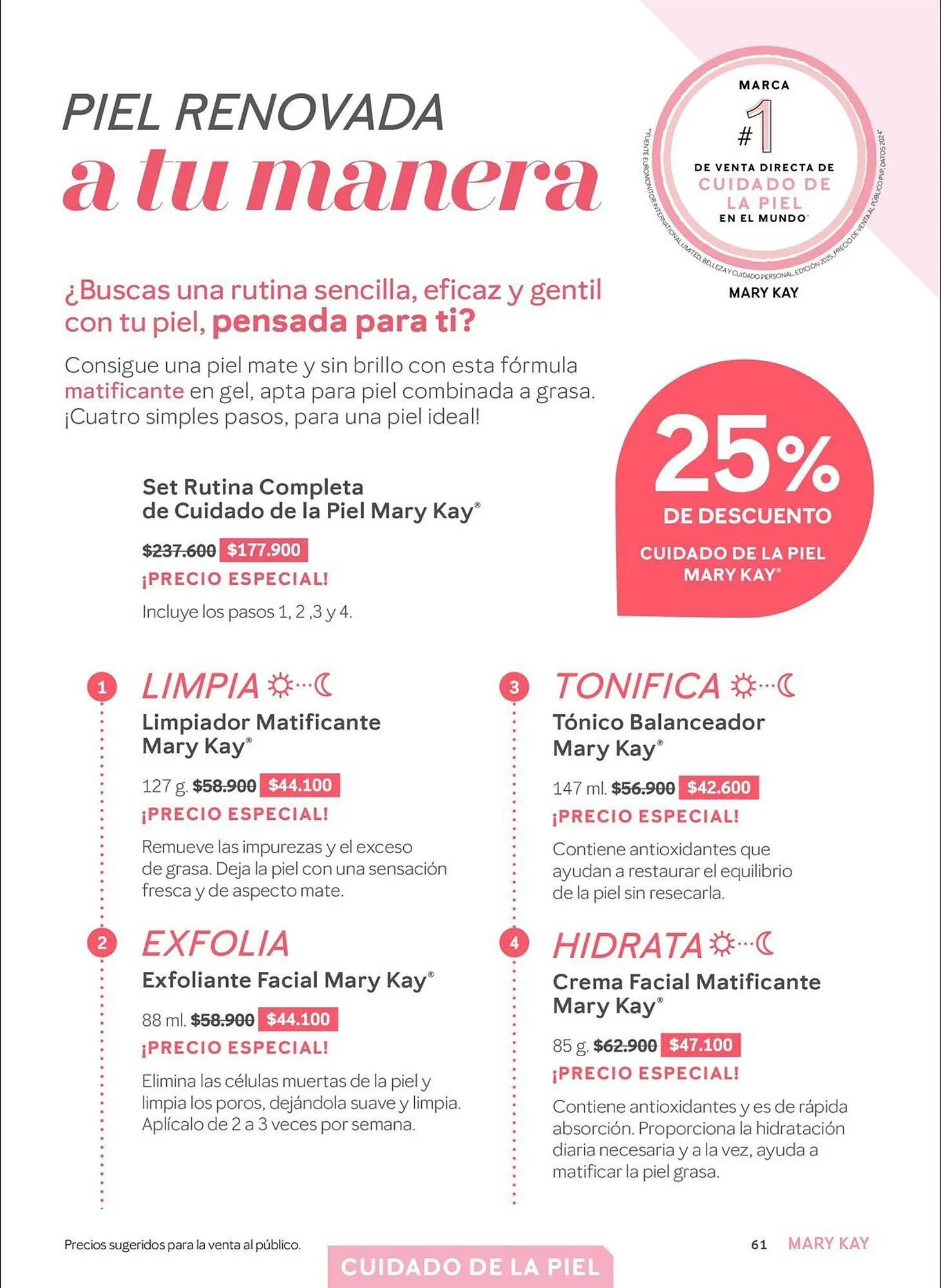 Catalogo de Catálogo Mary Kay 2 de octubre al 31 de octubre 2025 - Pag 61