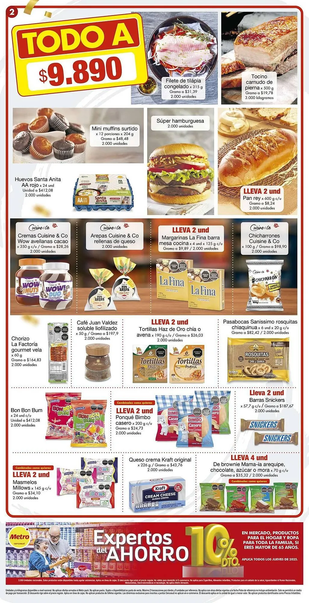 Catalogo de Catálogo Metro 19 de marzo al 23 de marzo 2026 - Pag 2