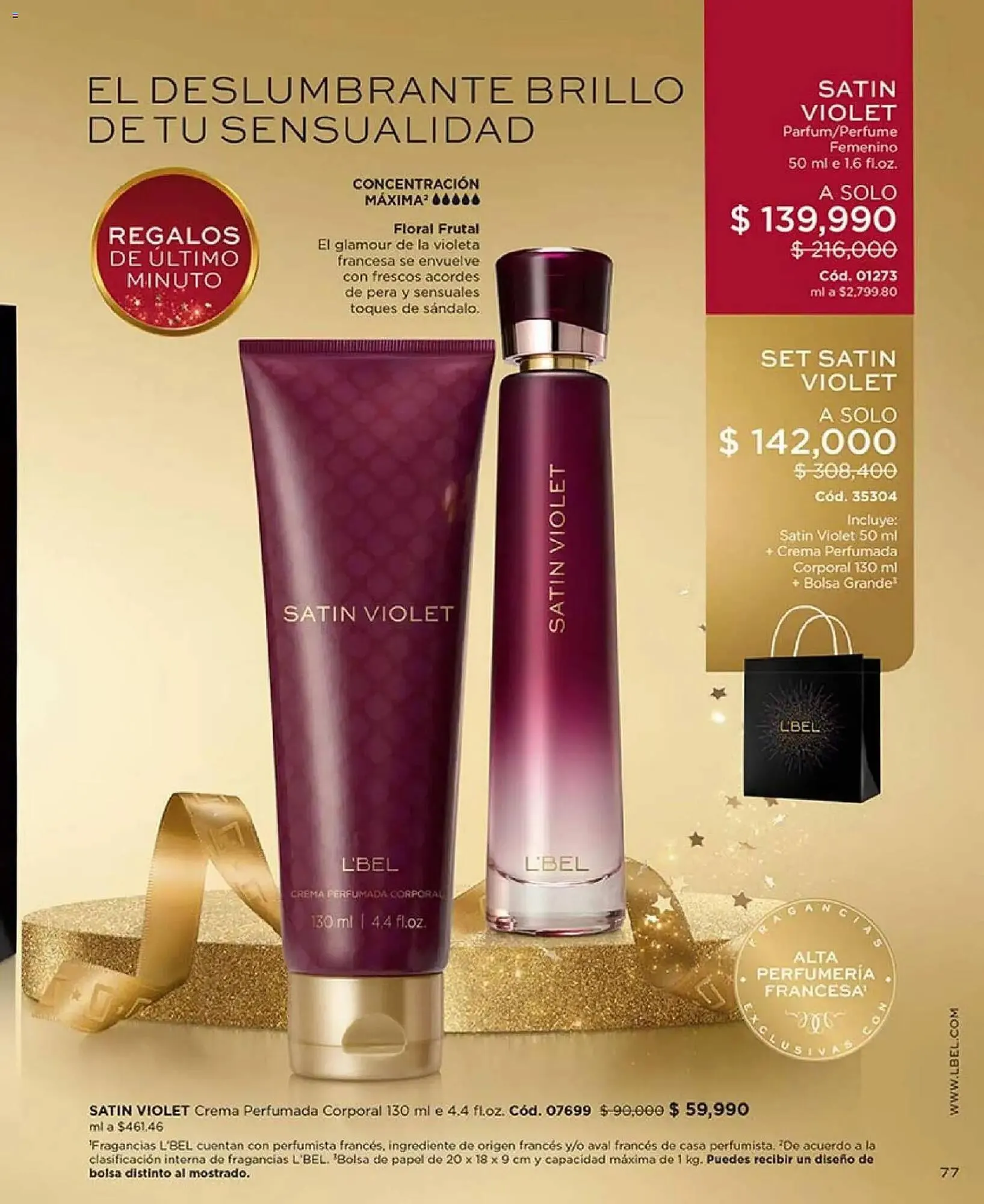 Catalogo de Catálogo L'bel 25 de noviembre al 1 de febrero 2026 - Pag 77