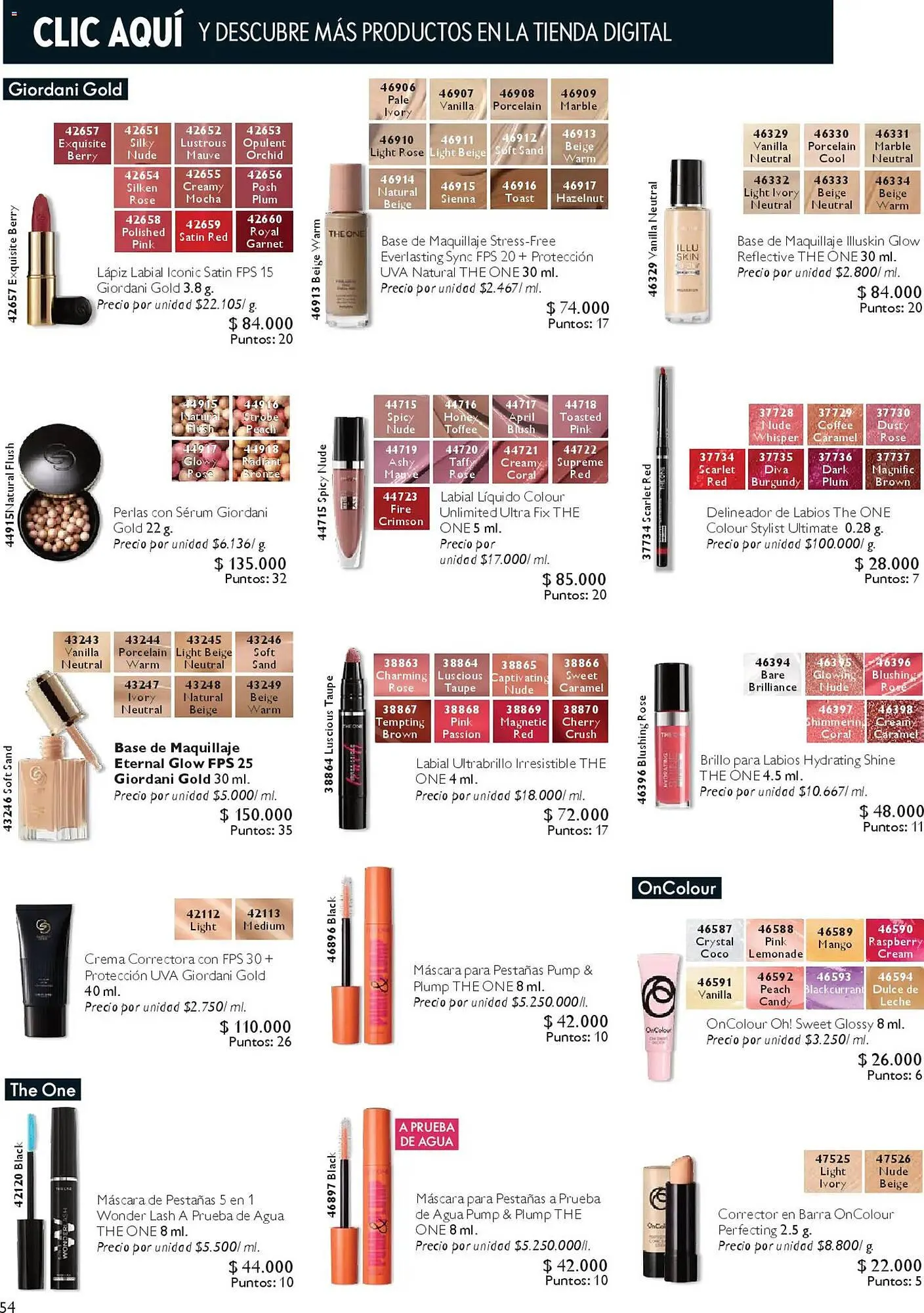 Catalogo de Catálogo Oriflame 28 de marzo al 18 de abril 2026 - Pag 54