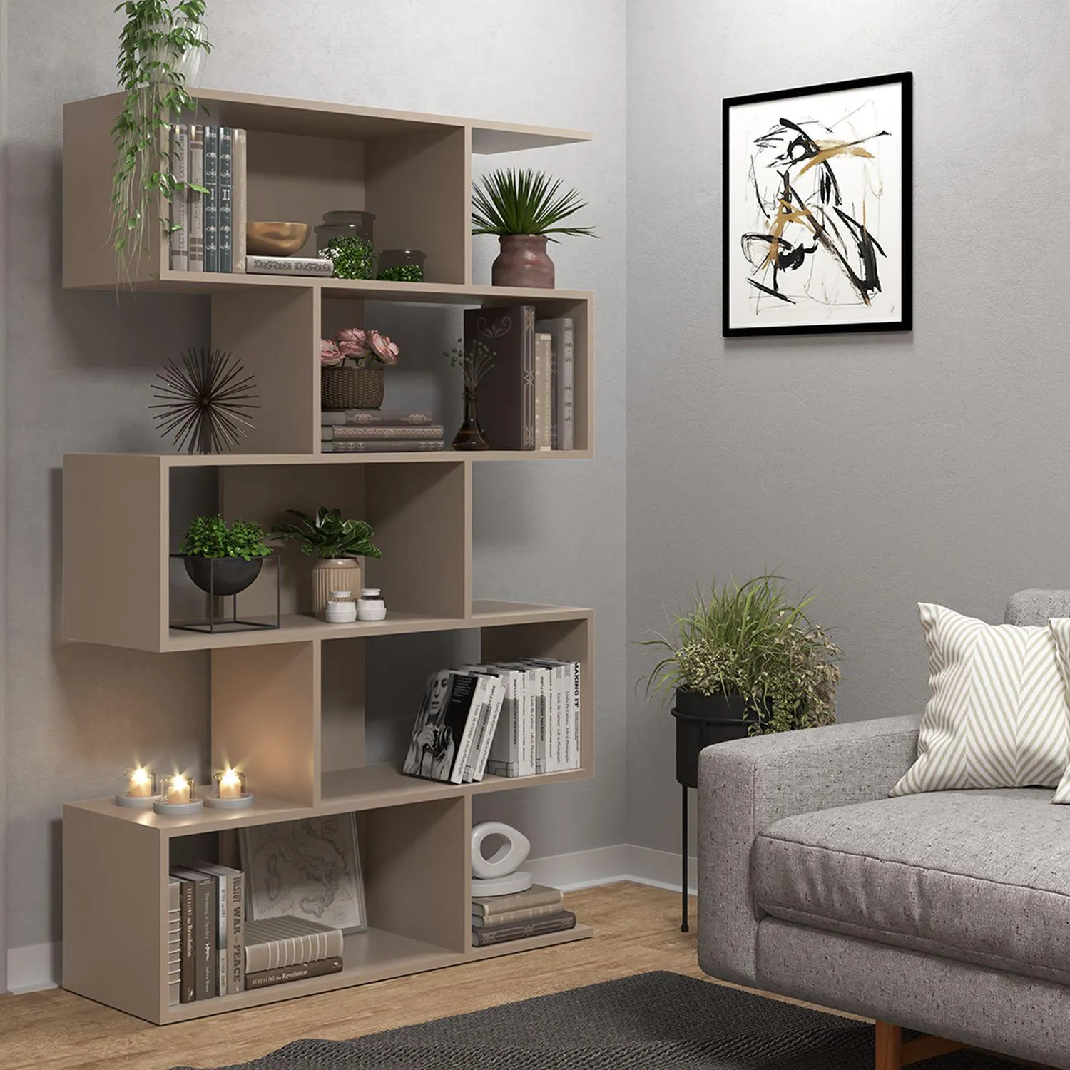 Biblioteca Axxis Taupe