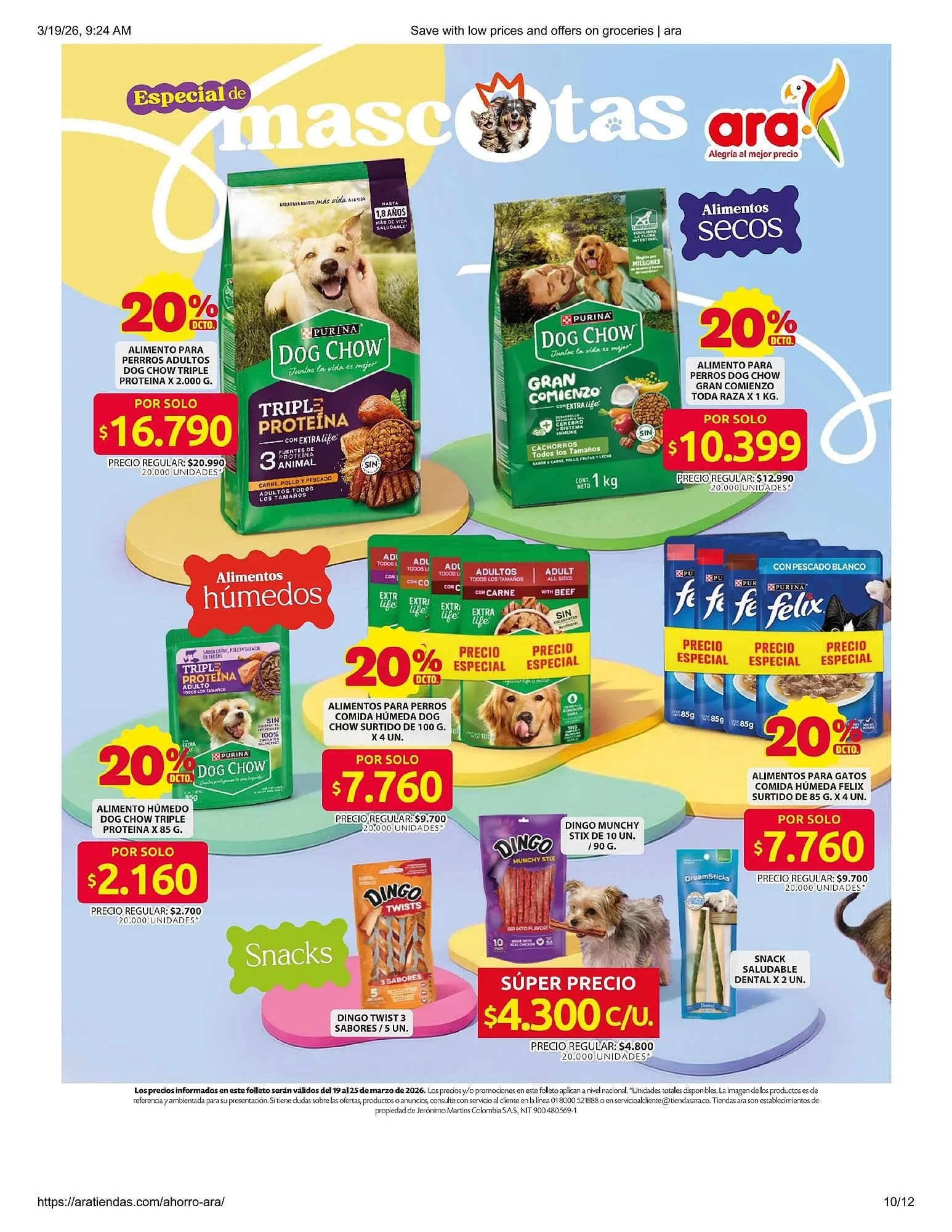 Catalogo de Catálogo Ara 19 de marzo al 10 de abril 2026 - Pag 10